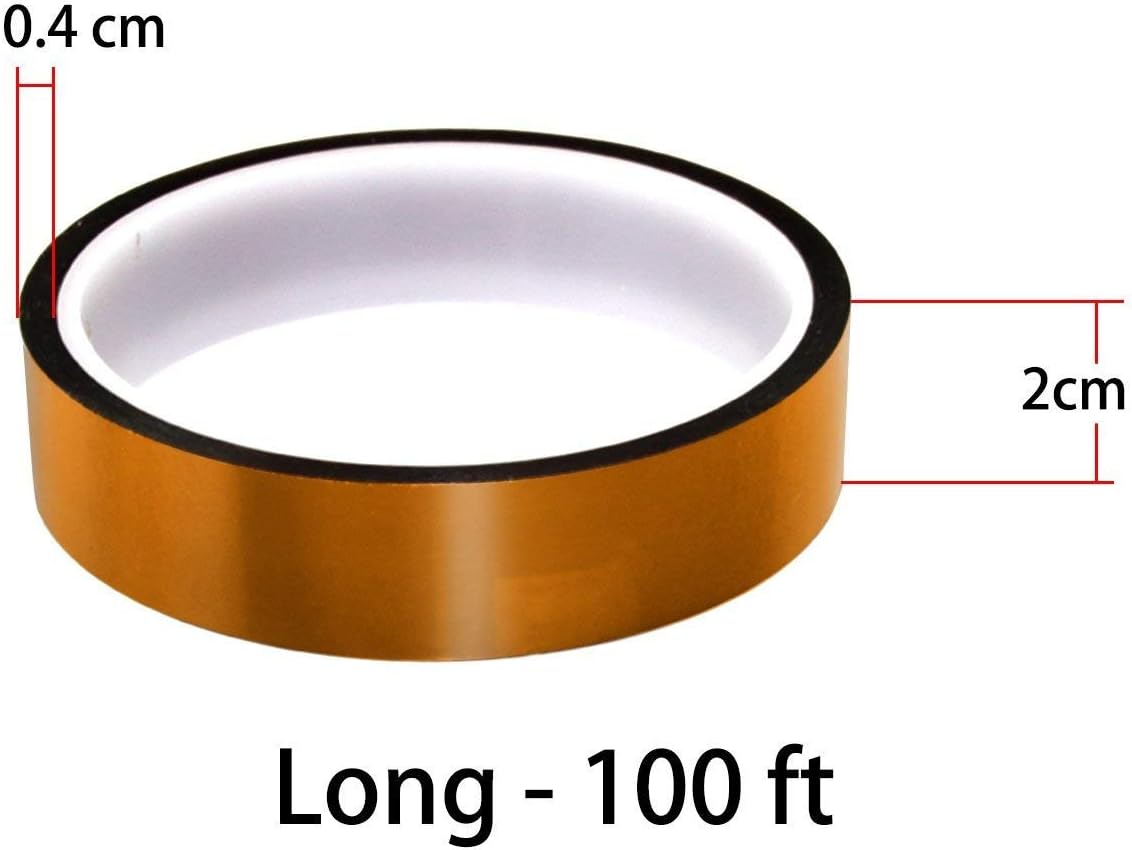 SMT Stencil Gold Finger Kapton - High-Tack Tape for Paste Masking